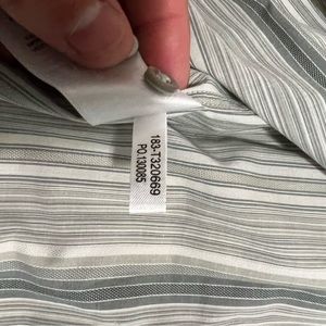 Tommy Bahama line stripe button down Shirt XXL 2XL  casual dress